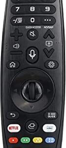 Universal Remote Control for LG Smart TV Magic Remote, Compatible with All Models for LG OLED UHD 4K NanoCell Series Smart TV [NO Voice Function, No Magic Pointer Function]