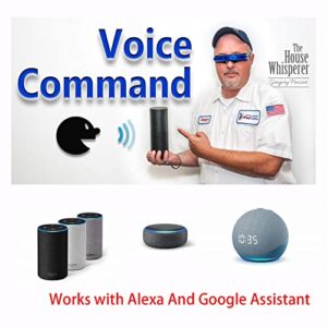Universal Smart WiFi Ceiling Fan Remote Control Kit, Compatible with Alexa, Google Assistant and Smart Life App, No Hub Required Small Size WiFi KIT