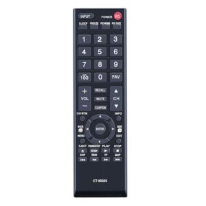 Universal Toshiba TV Remote Replacement, Remote Control for All Toshiba TVs LCD LED Smart and 4K TVs