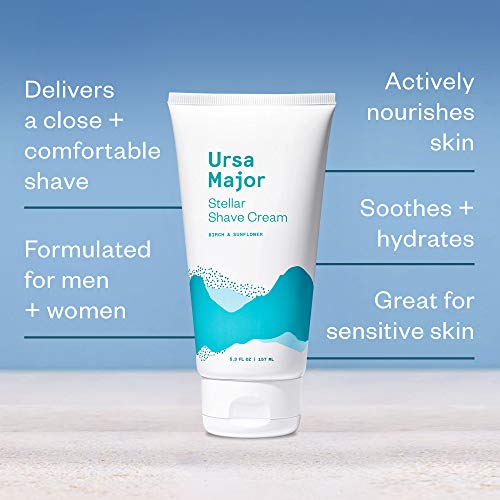 Ursa Major Natural Shave Cream | Non-irritating, Vegan and Cruelty-Free | Formulated for Men and Women | 5.3 ounces - Image 3