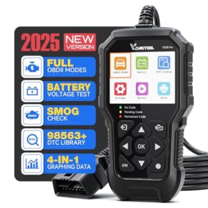 VDIAGTOOL VD30 Pro Car Code Reader, OBD2 Scanner Diagnostic Tool for Cars and Trucks, Check Engine Code Reader, OBD2 Scanner with Reset, escaner automotriz I/M Readiness for All OBDII Vehicles