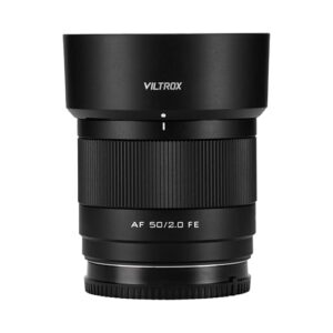 VILTROX 50mm F2 Full Frame Lens for Sony, AF 50mm f/2.0 FE Standard Prime Lens for Sony e Mount, FE Ultra-Compact e Mount Lens for A7RV ZVE1 A7CR A7CII a7Ⅳa7RⅣ a6500 a6600