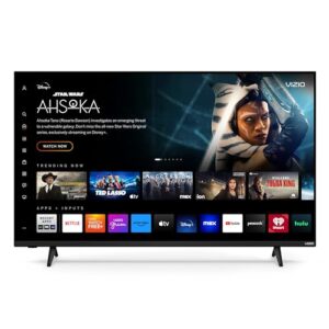 VIZIO 50-inch 4K UHD LED Smart TV w/Dolby Vision HDR, WiFi 6, Bluetooth Headphone Capable, Apple AirPlay, Google Cast Built-in (V4K50M-08, New)