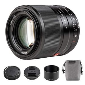 Viltrox 56mm F1.4 Autofocus Lens for Fuji,Large Aperture APS-C Format Portrait Lens for Fujifilm X-Mount Cameras X-T200/T30/T4/T3/A7/Pro3 with USB Upgrade Port…
