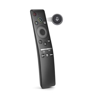 Voice Replacement Remote for Samsung Smart TVs, Universal Remote Compatible for All Samsung Curved Frame UHD QLED LED 4K 8K Smart TVs, BN59-01312A Original Replacement with Voice Control