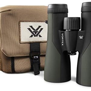 Vortex Optics Crossfire HD 10×50 Binoculars – HD Optical System, Tripod Adaptable, Rubber Armor, Waterproof, Fogproof, Shockproof, Included GlassPak – Unlimited, Unconditional Warranty