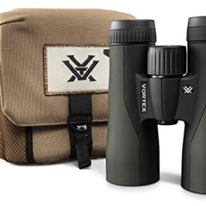 Vortex Optics Crossfire HD 8×42 Binoculars – HD Optical System, Tripod Adaptable, Rubber Armor, Waterproof, Fogproof, Shockproof, Included GlassPak – Unlimited, Unconditional Warranty