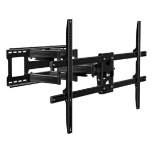 WALI Heavy Duty Full Motion TV Wall Mount for 42-120 inch, Upgraded Sturdy Wall Mount tv Bracket for Extra Large TVs, Swivel Tilt Rotatable Extensive TV Mount Holds up to 220 lbs, Max VESA 1000×600