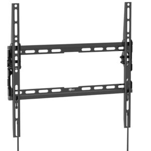 WALI Tilt TV Wall Mount Bracket for Most 32-70 inches LED, LCD, OLED Flat Screen TVs up to 99lbs with Mounting Holes 100x100mm to 400x400mm (TTM-1), Black