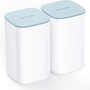 WAVLINK AX3000 WiFi 6 Mesh System 2 Pack – Covers up to 5000 Sq.Ft., Speeds up to 3.0 Gbps, Replaces Wireless Router and WiFi Extender Signal Booster, Easy Setup, Smart App Control