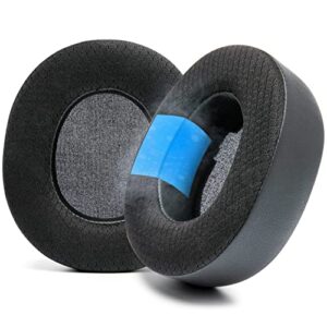 WC Freeze Nova Pro Wireless – Cooling Gel Earpads for Arctis Nova Pro Wireless ONLY (Doesn’t Fit Other Models), Made by Wicked Cushions, Improved Durability, Thickness & Sound Isolation | Black