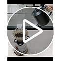 WELLLINK Pour Over Coffee Kettle 20oz 600ML, Leak Proof One-Piece 304 Stainless Steel Gooseneck Kettle with Lid, Food Grade Easy-Clean Narrow Spout & 40 Filters for Home Brewing - Image 8