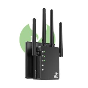WiFi Extender Signal Booster for Home, WiFi Extender, Long Range up to 12880 Sq Ft and 105 Devices, Internet Extender WiFi Booster, WiFi Repeater with Ethernet Port, Signal Booster