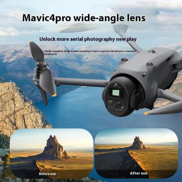 Wide-Angle Lens/Filter Compatible with DJI Mavic 4 Pro(15.5MM/108° Wide-Angle Shooting Range) - Image 4