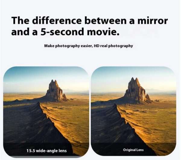 Wide-Angle Lens/Filter Compatible with DJI Mavic 4 Pro(15.5MM/108° Wide-Angle Shooting Range) - Image 7