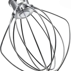 Wire Whip for KitchenAid Tilt-Head Stand Mixer Accessory Replacement, Egg Cream Stirrer, Cakes Mayonnaise Whisk，Whipping Egg White