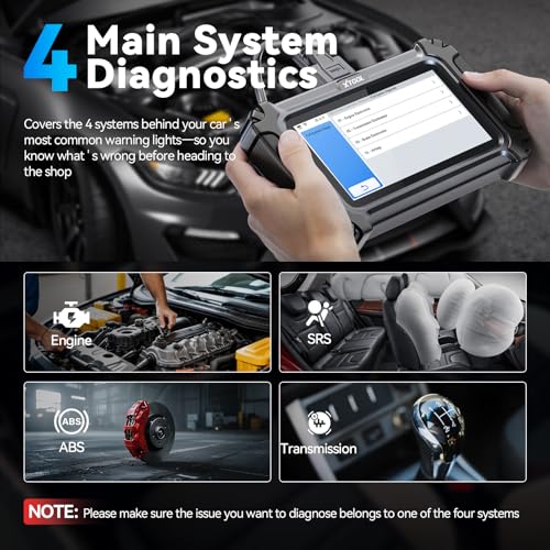 XTOOL D5S OBD2 Scanner: 2025 Code Reader for Cars & Trucks with 16 Resets, Engine ABS SRS Transmission Car Diagnostic Tool, Automotive Scan Tool with Crank Sensor Relearn, Throttle, EPB, ABS Bleed - Image 3