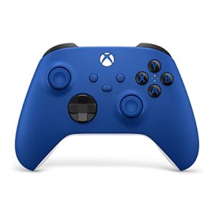 Xbox Wireless Controller Shock Blue – Wireless – Bluetooth – USB Series X, Series S, One, PC, Android, iOS, Tablet – Shock Blue