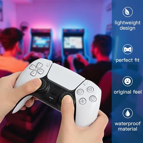 YOKRWO 6 Precision Rings for Xbox, Precision Rings for PS5, Gaming Accessories for Playstation 5 Accessories, for for Xbox Accessories, for PS5 Accessories(Black/Purple/Green) - Image 3