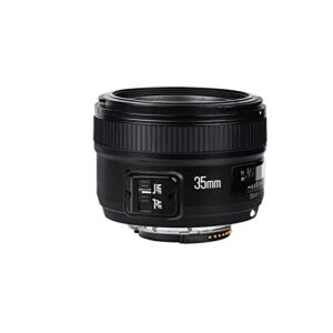 YONGNUO YN35mm F2N Lens, 1:2 AF MF Wide-Angle Fixed Prime Auto Focus Lens for Nikon DSLR Cameras