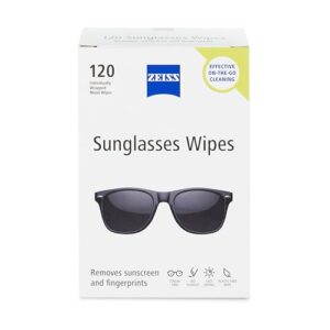 ZEISS Pre Moistened Sunglasses Cleaning Wipes 120 Count