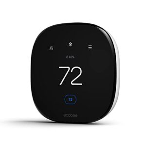 ecobee Smart Thermostat Enhanced – Programmable Wifi Thermostat – Works with Siri, Alexa, Google Assistant – Energy Star Certified – Smart Home