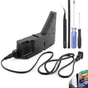 for PS5 ADP-400FR Power Supply Replacement for PlayStation 5 400FR PA-1401-JT3 Internal Power Source with AC Adapter Console Accessories Parts with Power Cable Repair Tools
