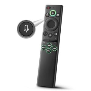 for Samsung-Smart-TV-Remote-Control-Replacement,Universal Remote for 2016 2024 Samsung Frame Curved Crystal Smart TVs, with Voice Control