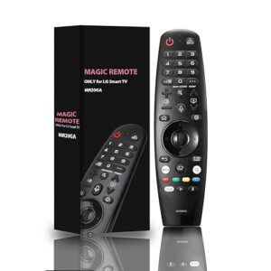 lg Magic Remote Replacement AKB75855501 for LG OLED QNED NanoCell Webos Smart TV Universal lg tv remote control replacement with Voice & Pointer Function for AN-MR20GA MR19BA MR18BA MR650A.