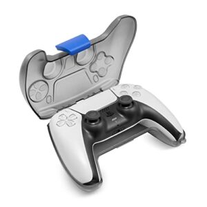 tomtoc Protective Case for PS5/PS5 Pro Controller, Hard Shell Joystick Protector for Playstation 5 DualSense Wireless Remote, Shock-Proof, Dust-Resistant, Anti-scratch, Protective Cover