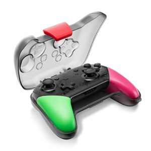 tomtoc Switch Pro Controller Case, Switch Remote Hard Shell Joystick Protector for Nintendo Switch OLED Pro Controller, Shock-proof, Anti-scratch, Water-resistant Protective Cover