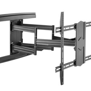 ynVISION.DESIGN Heavy Duty TV Wall Mount for 65-100 inch TVs – Premium XXL Mount Extends 31.5″, Supports up to 154 lbs, Max VESA 800×600, Full Motion Tilt & Swivel Bracket for Flat & Curved Screens