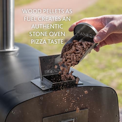 BOSKA Pizza Oven Outdoor Pro Pellet - Portable Pellet Pizza Oven - Pizza in 90s seconds - Wood Pellets - Outdoor Cooking - Includes Bottle Opener and Pizza Stone - Image 6