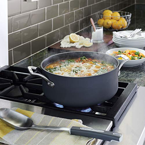 Calphalon Signature Hard-Anodized Nonstick Dutch Oven, 5-Quart, Oven-Safe, PFOA-Free, Black - Image 3
