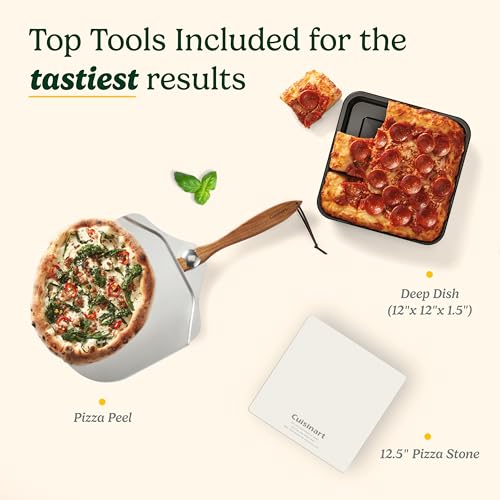 Cuisinart Indoor Pizza Oven – Versatile Temp range reaches 700°F – Bake 12” Pizzas in Minutes – Portable Countertop Pizza Oven – Stainless Steel – CPZ-120 - Image 5