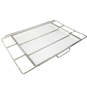 Frigidaire FRIGPEREAFT ReadyCook 30″ Air Fry Tray with Air Fry Basket and Oven Rack for Frigidaire Ranges and Wall Ovens
