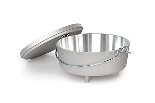 GSI Outdoors Aluminum 12' Dutch Oven | Dutch Oven with Fixed Legs for Camping, Cabin and Home Kitchen - Image 4