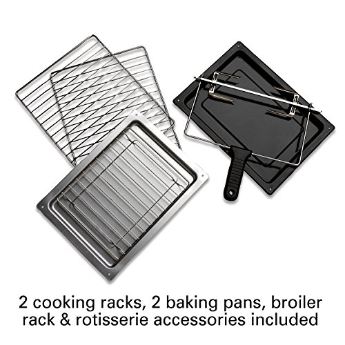 Hamilton Beach Countertop Rotisserie Convection Toaster Oven, Extra-Large, Stainless Steel (31103DA) - Image 8