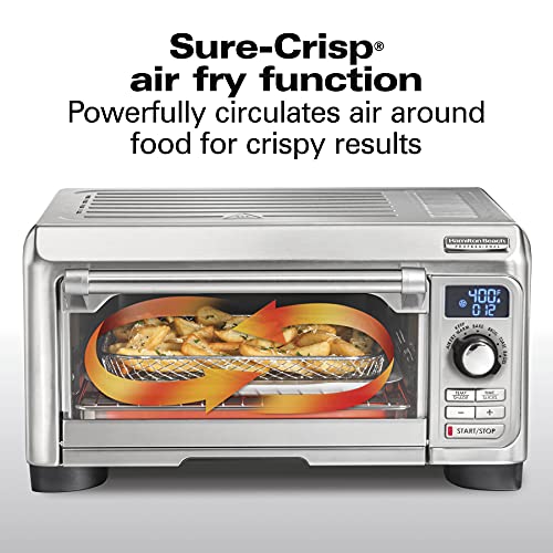 Hamilton Beach Professional Sure-Crisp Digital Air Fryer Toaster Oven Combo with 6-in-1 Functionality, 1500 Watts, 10-inch Pizza / 4 Slice Capacity, Stainless Steel (31241) - Image 3
