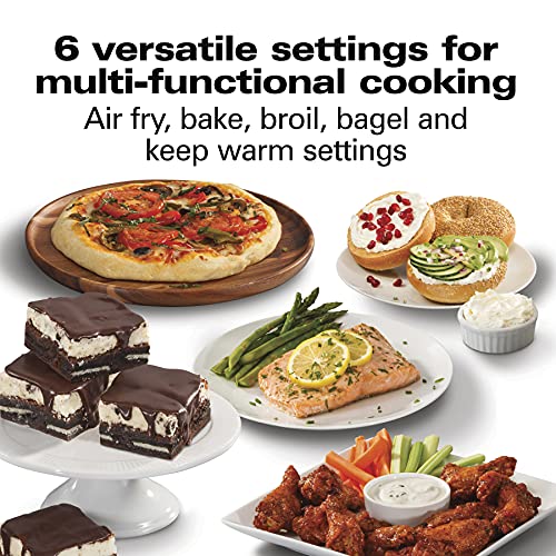 Hamilton Beach Professional Sure-Crisp Digital Air Fryer Toaster Oven Combo with 6-in-1 Functionality, 1500 Watts, 10-inch Pizza / 4 Slice Capacity, Stainless Steel (31241) - Image 4