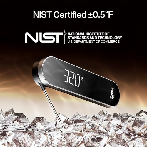 InstaProbe Core 0.5 Sec Instant Read Meat Thermometer Digital with Readable Display in Sunlight for Cooking, Professional Thermometer with IP67 Waterproof for Grill, BBQ, Cooking, Smoker - Image 5