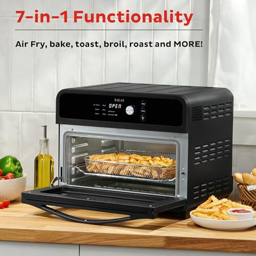 Instant Pot Omni 19QT/18L Toaster Oven Air Fryer, 7-in-1 Functions, Fits 12" Pizza, Crisps, Broils, Bakes, Roasts, Toasts, Warms, Convection, 100+ In-App Recipes, from the Makers of Instant Pot, Black - Image 5