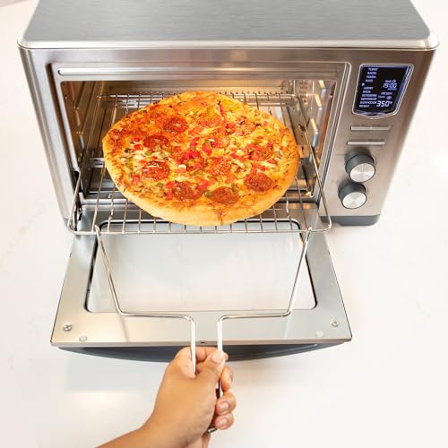 Kenmore Toaster Oven Air Fryer - Fry Chicken, Rotisserie, Bake Bread, Cookie, Pizza Dehydrator Racks Convection Kitchen Appliances 26 Quart Horno Freidora De Aire Stainless Steel - Image 7