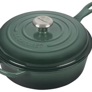 Le Creuset Enameled Cast Iron Signature Cassadou, 3.75qt., Artichaut