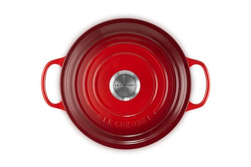 Le Creuset Enameled Cast Iron Signature Sauteuse Oven, 3.5 qt., Cerise - Image 4