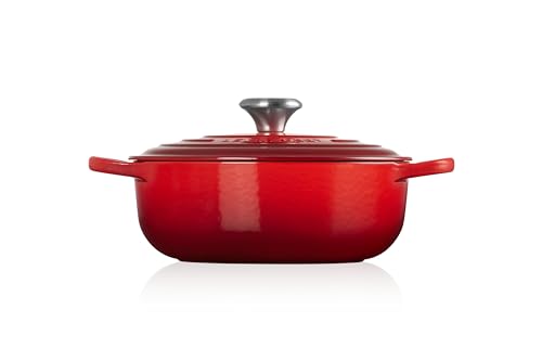 Le Creuset Enameled Cast Iron Signature Sauteuse Oven, 3.5 qt., Cerise - Image 6
