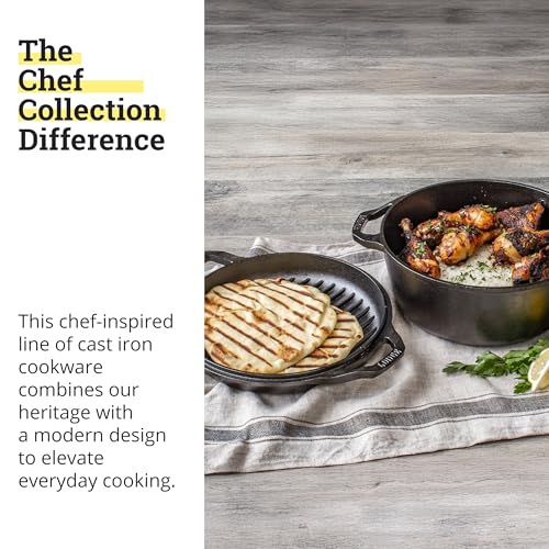 Lodge Chef Collection 6qt Double Dutch Oven - Image 8