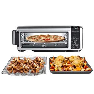 Ninja Foodi 9-in-1 Digital Oven Air Fry, Air Roast/ Broil, Bake, Bagel, Toast, Dehydrate, Keep Warm, and Reheat – Stainless Steel