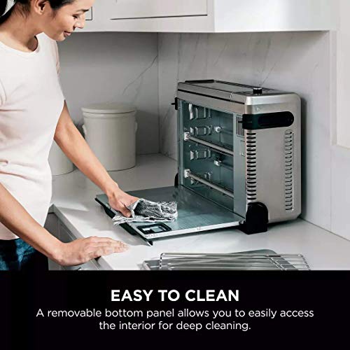 Ninja Foodi 9-in-1 Digital Oven Air Fry, Air Roast/ Broil, Bake, Bagel, Toast, Dehydrate, Keep Warm, and Reheat - Stainless Steel - Image 7