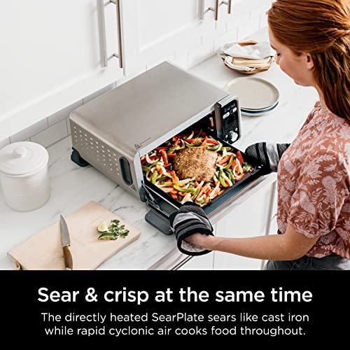 Ninja, Toaster Oven, Air Fryer, Thermometer, Toaster Oven Air Fryer Combo, Stainless Steel, Quick meals, Fries, Frozen Food, Air Fry, Dehydrate, Reheat, 13-in-1, Less Oil, Flip Away Oven, Foodi, SP351 - Image 7